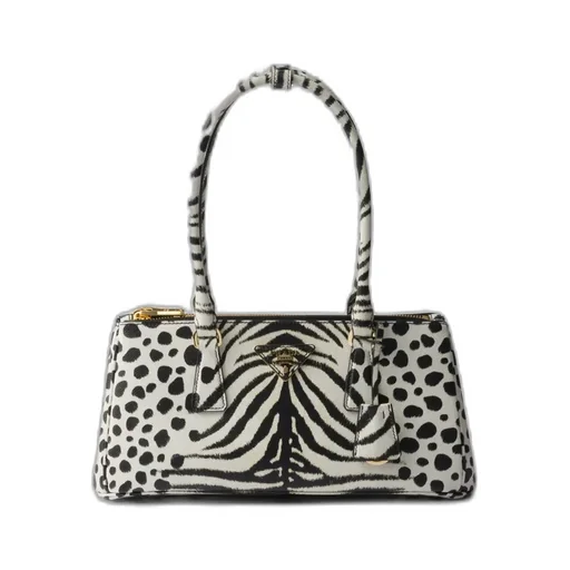 Prada Galleria Medium Printed Saffiano Leather Bag