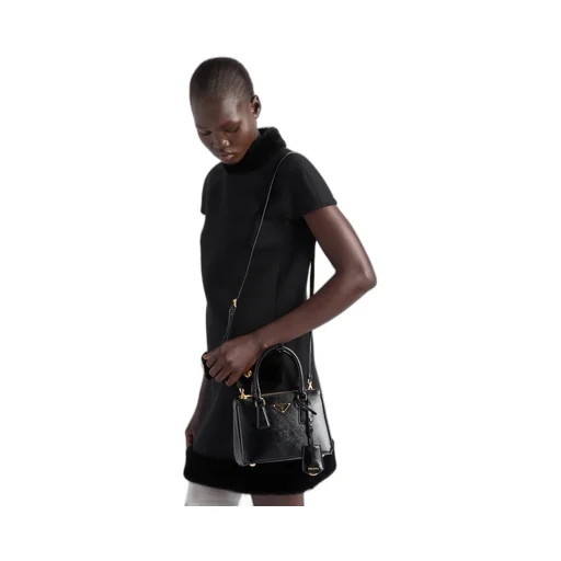 Prada Galleria Patent Saffiano Mini-Bag