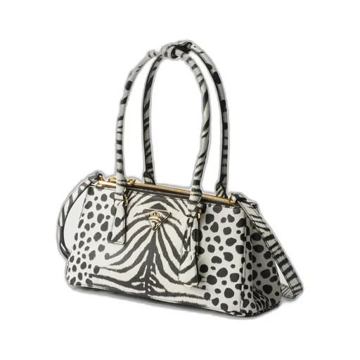 Prada Galleria Medium Printed Saffiano Leather Bag