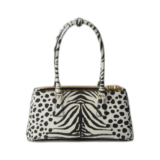 Prada Galleria Medium Printed Saffiano Leather Bag