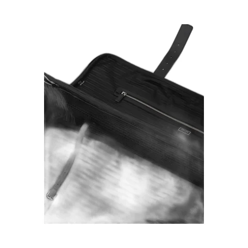 Medium Re-Nylon And Saffiano Leather Suitcase