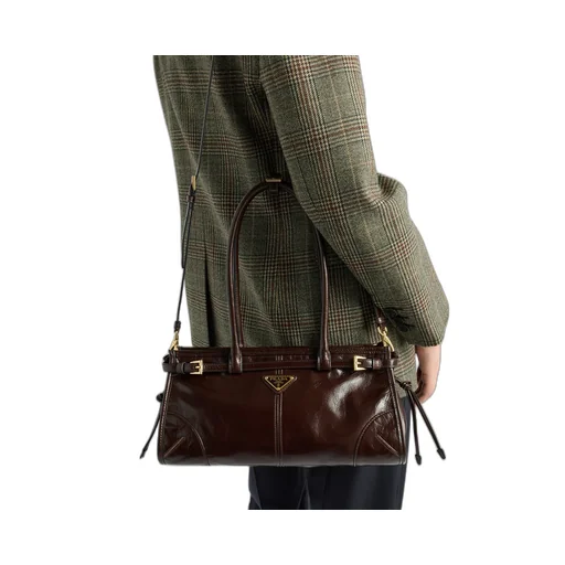 Prada Bonnie Medium Leather Handbag
