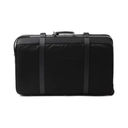 Medium Re-Nylon And Saffiano Leather Suitcase
