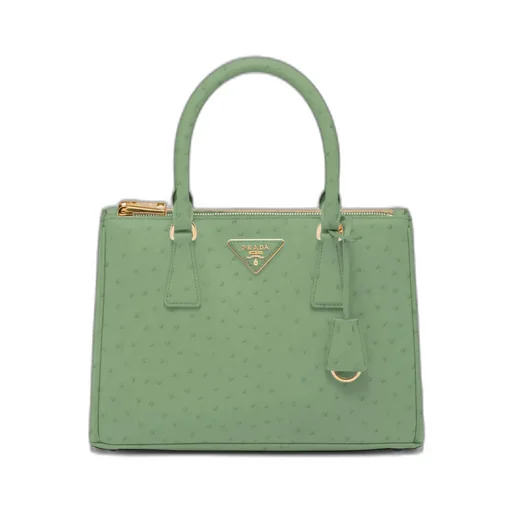 Medium Prada Galleria Ostrich Leather Bag