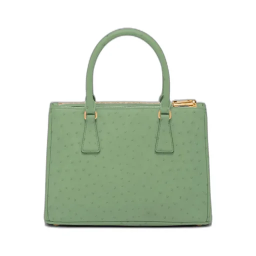 Medium Prada Galleria Ostrich Leather Bag