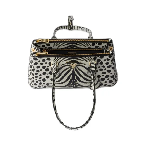 Prada Galleria Medium Printed Saffiano Leather Bag