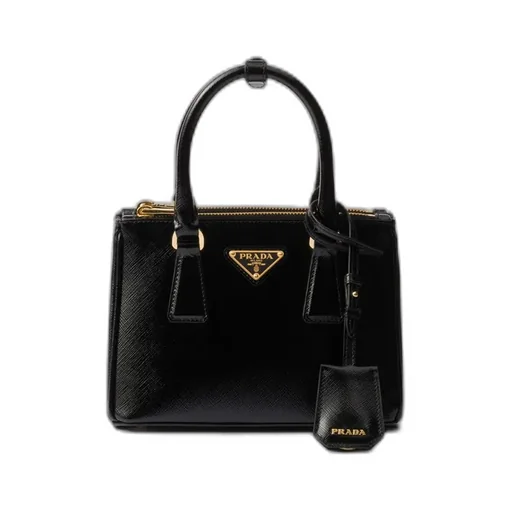 Prada Galleria Patent Saffiano Mini-Bag