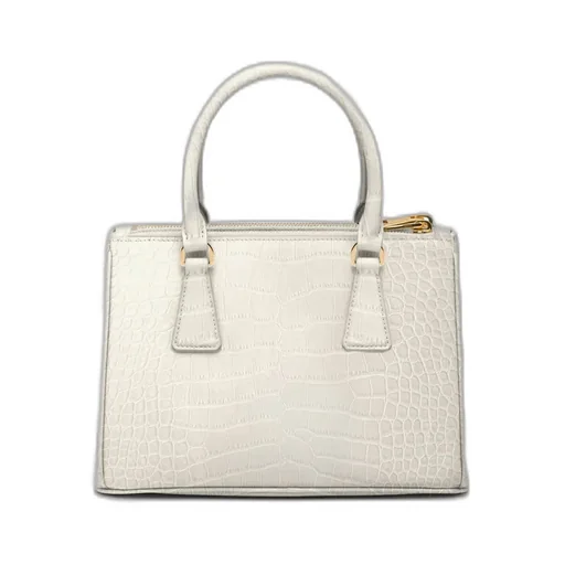 Small Prada Galleria Crocodile Leather Bag