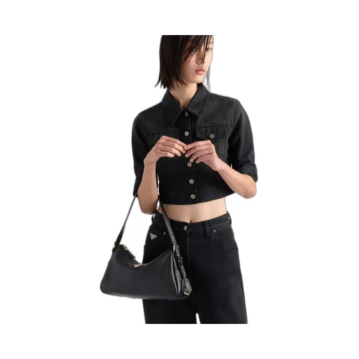 Prada AimÉE Medium Leather Shoulder Bag