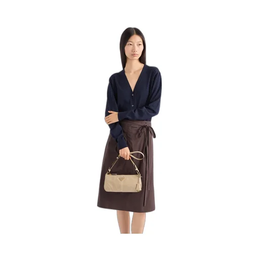 Prada Re-Edition 2002 Medium Leather Shoulder Bag