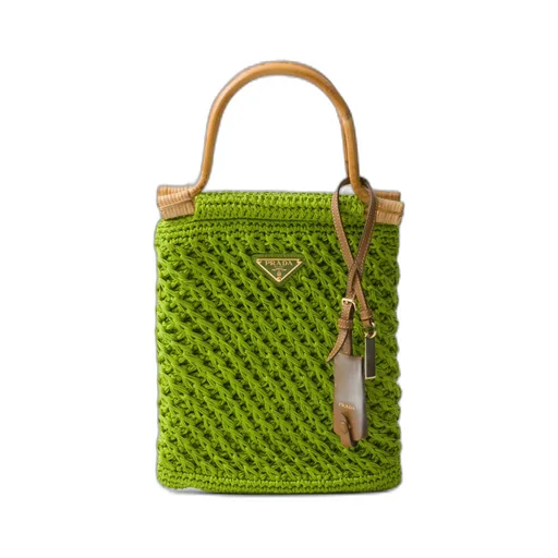 Cotton Crochet Mini-Handbag