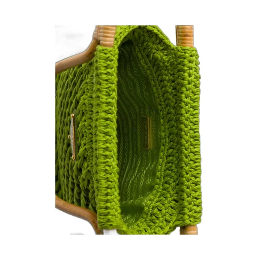 Cotton Crochet Mini-Handbag