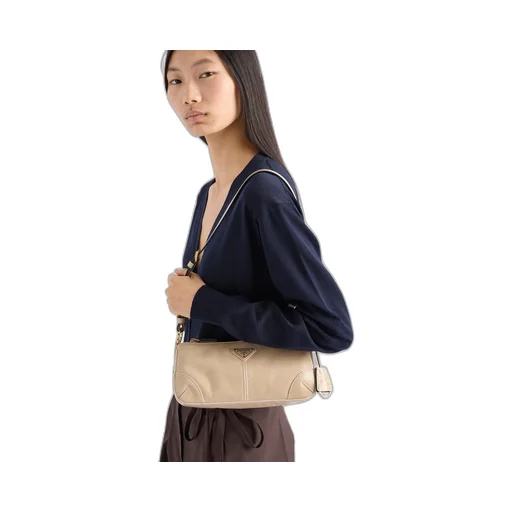 Prada Re-Edition 2002 Medium Leather Shoulder Bag
