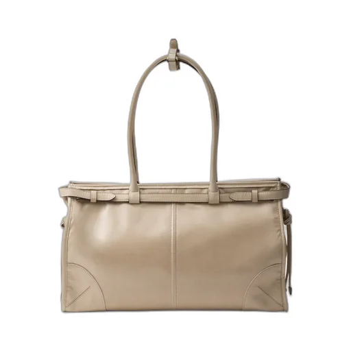 Prada Bonnie Large Leather Handbag
