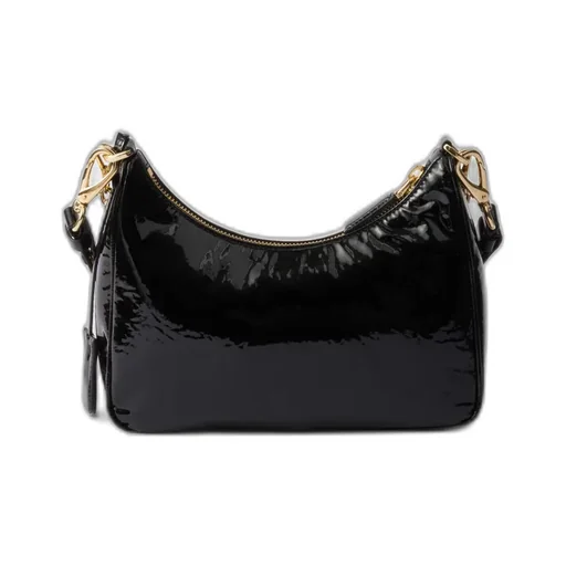 Prada Re-Edition Naplak Patent Leather Mini-Bag