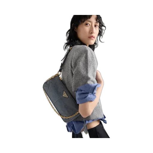 Prada Re-Edition 2002 Medium Leather Shoulder Bag