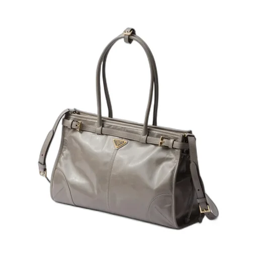 Prada Bonnie Large Leather Handbag