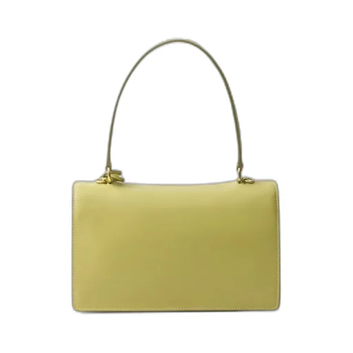 Prada Soft Sound Medium Leather Shoulder Bag