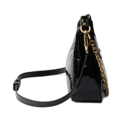 Prada Re-Edition Naplak Patent Leather Mini-Bag
