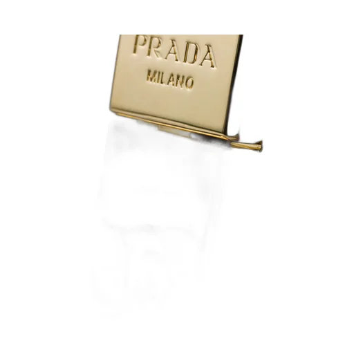 Prada Soft Sound Small Leather Shoulder Bag With Charms