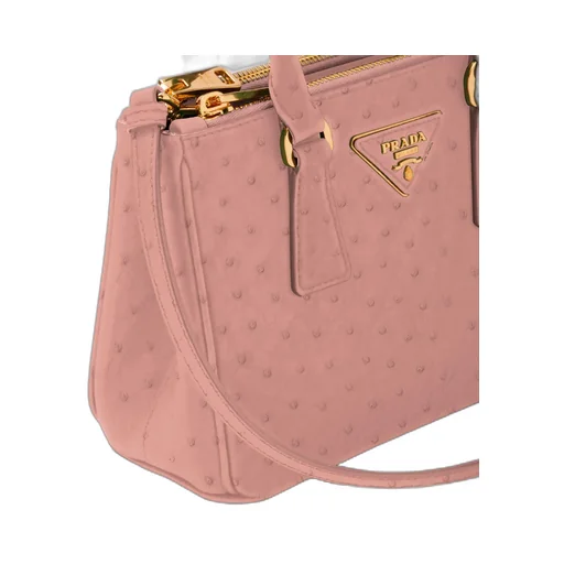 Prada Galleria Ostrich Leather Mini-Bag