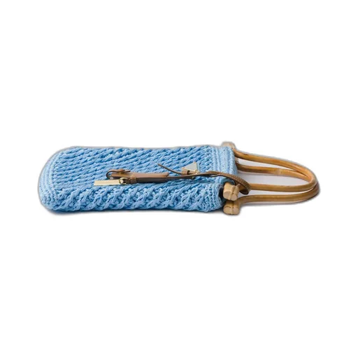 Cotton Crochet Mini-Handbag