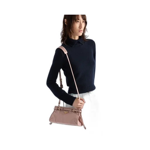 Prada Bonnie Small Leather Shoulder Bag