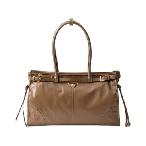 Prada Bonnie Large Leather Handbag