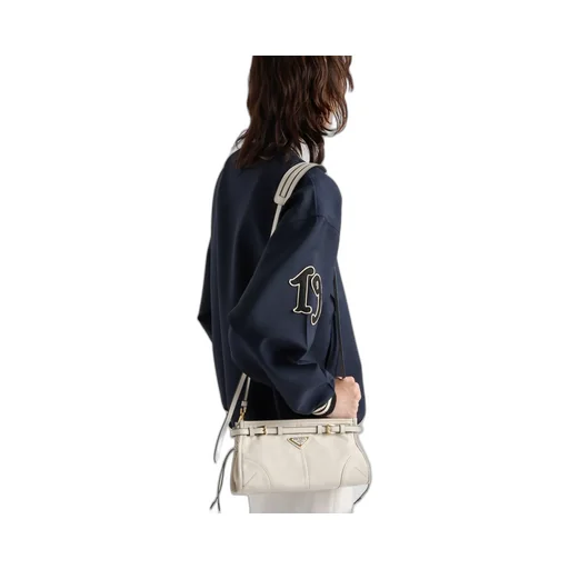 Prada Bonnie Small Leather Shoulder Bag