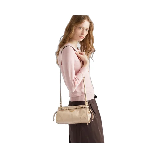 Prada Bonnie Small Leather Shoulder Bag