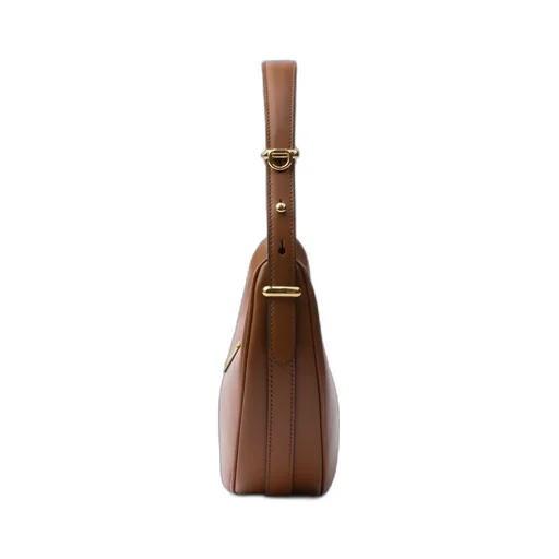 Prada Arqué Small Leather Shoulder Bag