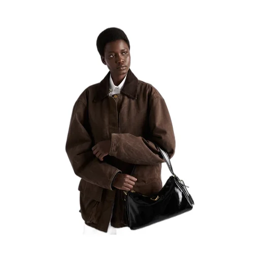 Prada AimÉE Medium Naplak Leather Shoulder Bag