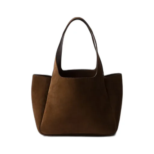 Mini Suede Shopping Bag