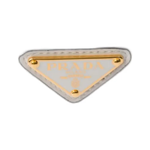 Prada Arqué Naplak Patent Leather Shoulder Bag