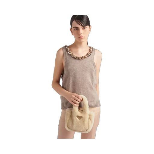 Shearling Mini Handbag