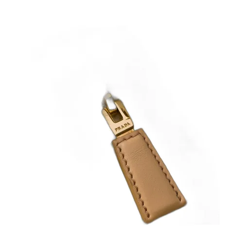 Prada Arqué Shearling And Leather Shoulder Bag