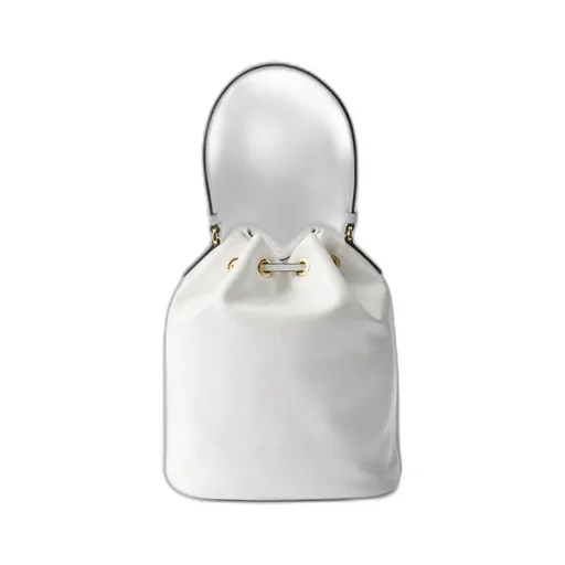 Prada Duet Naplak Patent Leather Bucket Bag