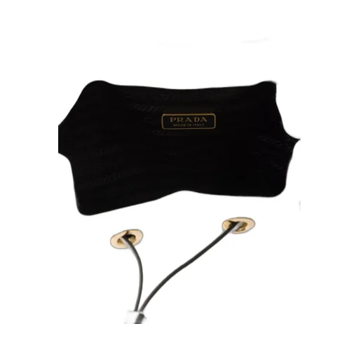 Prada Duet Naplak Patent Leather Bucket Bag