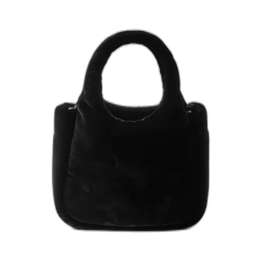 Padded Velvet Mini Handbag