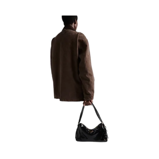 Prada AimÉE Medium Naplak Leather Shoulder Bag
