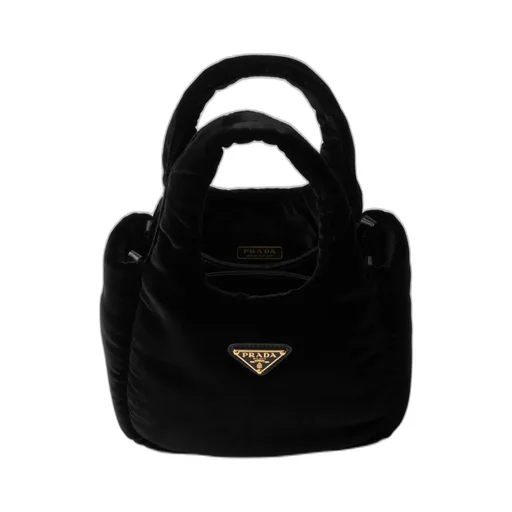Padded Velvet Mini Handbag
