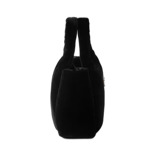 Padded Velvet Mini Handbag