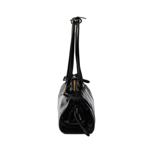 Prada Bonnie Medium Naplak Patent Leather Handbag