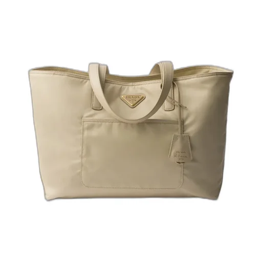 Prada Re-Edition 1978 Medium Re-Nylon And Saffiano Leather Tote Bag
