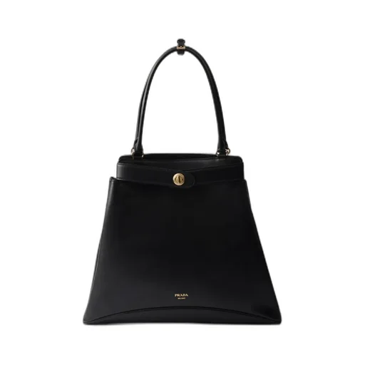 Large Prada Carey Leather Bag