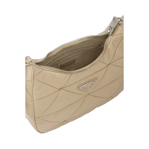 Padded Re-Nylon Shoulder Bag