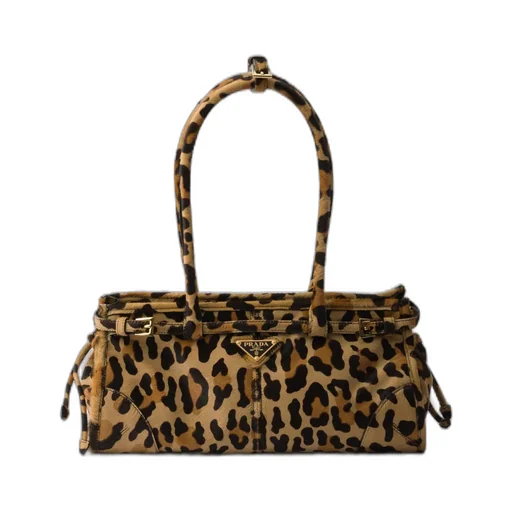 Prada Bonnie Medium Printed Leather Handbag