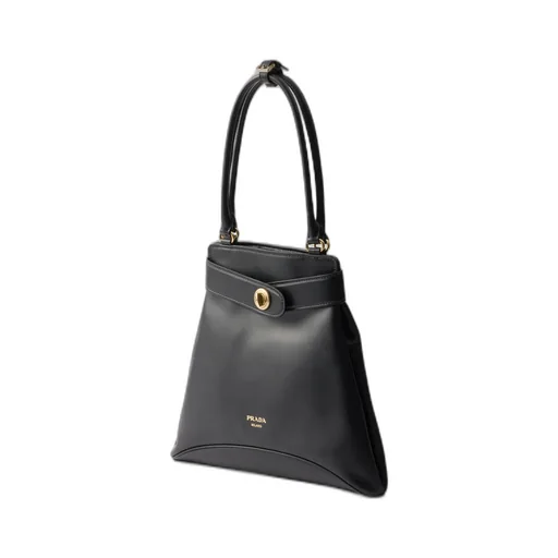Prada Carey Medium Leather Tote Bag