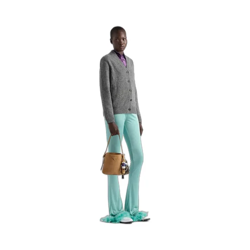 Suede Mini Bucket Bag