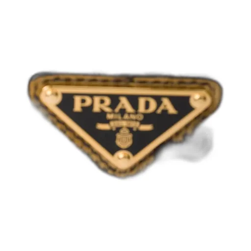 Prada Arqué Printed Leather Shoulder Bag